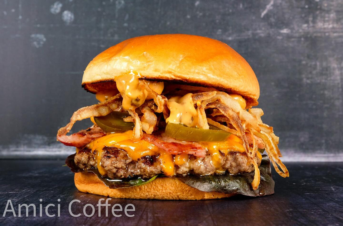 BRILLIANT BURGERS AT OUR CAFE IN BEDFORDSHIRE!