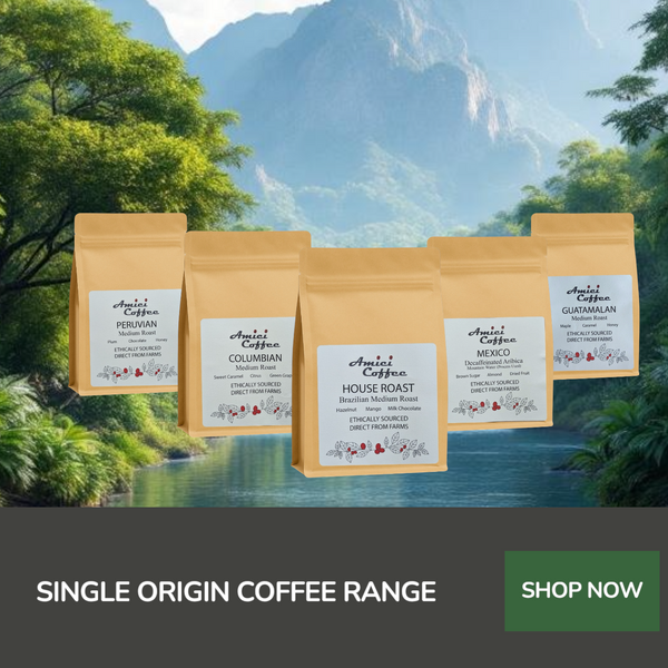 Amici single origin coffee bags