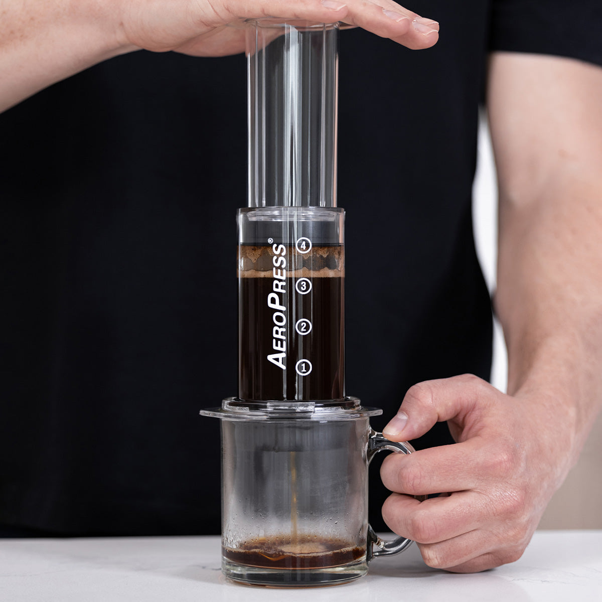 AeroPress Clear Coffee Maker - Amici Coffee Store