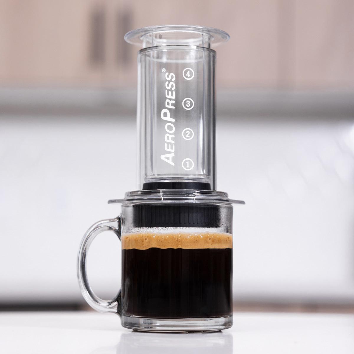 AeroPress Clear Coffee Maker - Amici Coffee Store