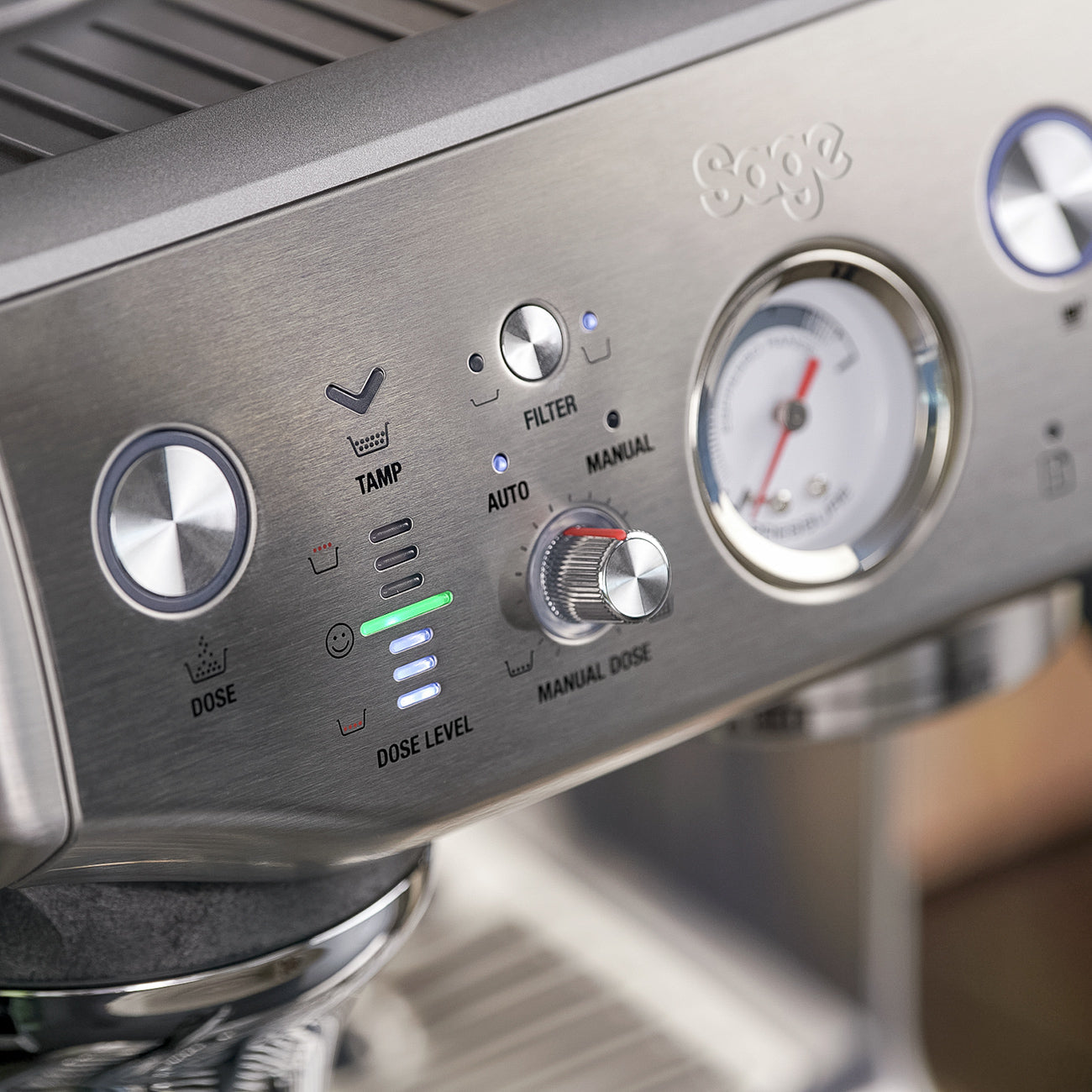 Sage Barista Express Impress Espresso Machine (Stainless Steel) - Amici Coffee Store