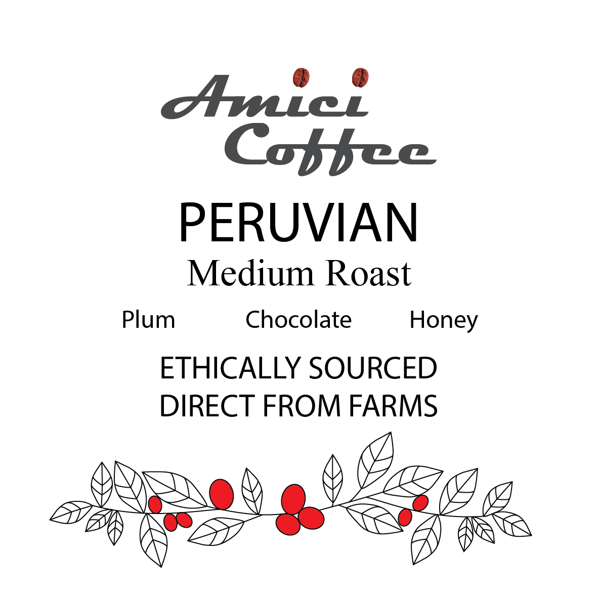 Peruvian Single Origin - Amici Coffee Store