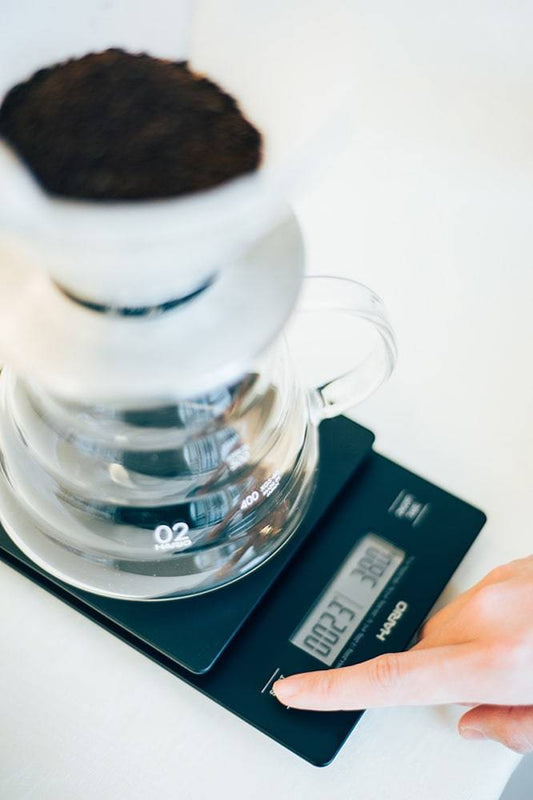 Hario V60 Drip Coffee Scale - Black - Amici Coffee Store