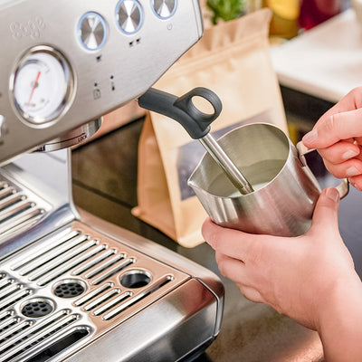 Sage Barista Express Impress Espresso Machine (Stainless Steel) - Amici Coffee Store