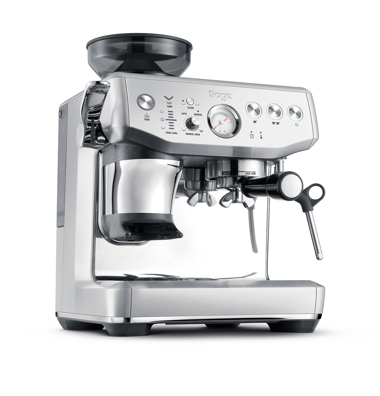 Sage Barista Express Impress Espresso Machine (Stainless Steel) - Amici Coffee Store