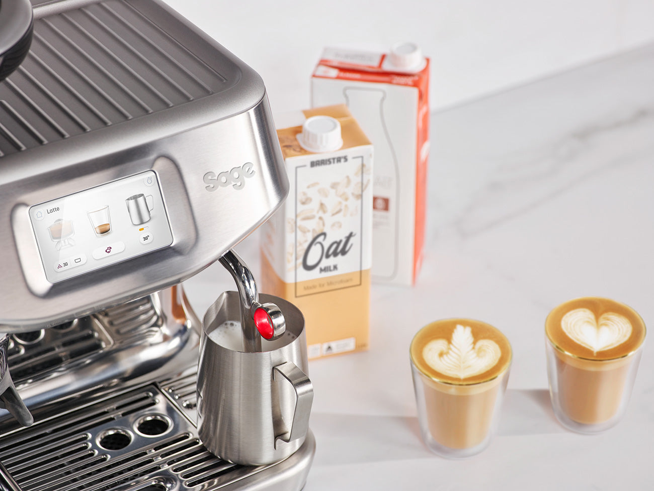 Sage Barista Touch Impress (Brushed Stainless Steel) - Amici Coffee Store